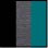 BLACK/ CHARCOAL-HEATHER/ DEEP-TEAL