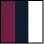 BURGUNDY/NAVY/WHITE