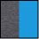 CHARCOAL-HEATHER/ HAWAIIAN-BLUE
