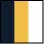 NAVY/GOLD/WHITE