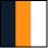 NAVY/ORANGE/WHITE